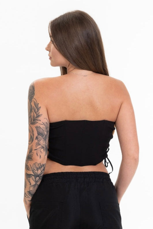 Corset Ajustável Preto