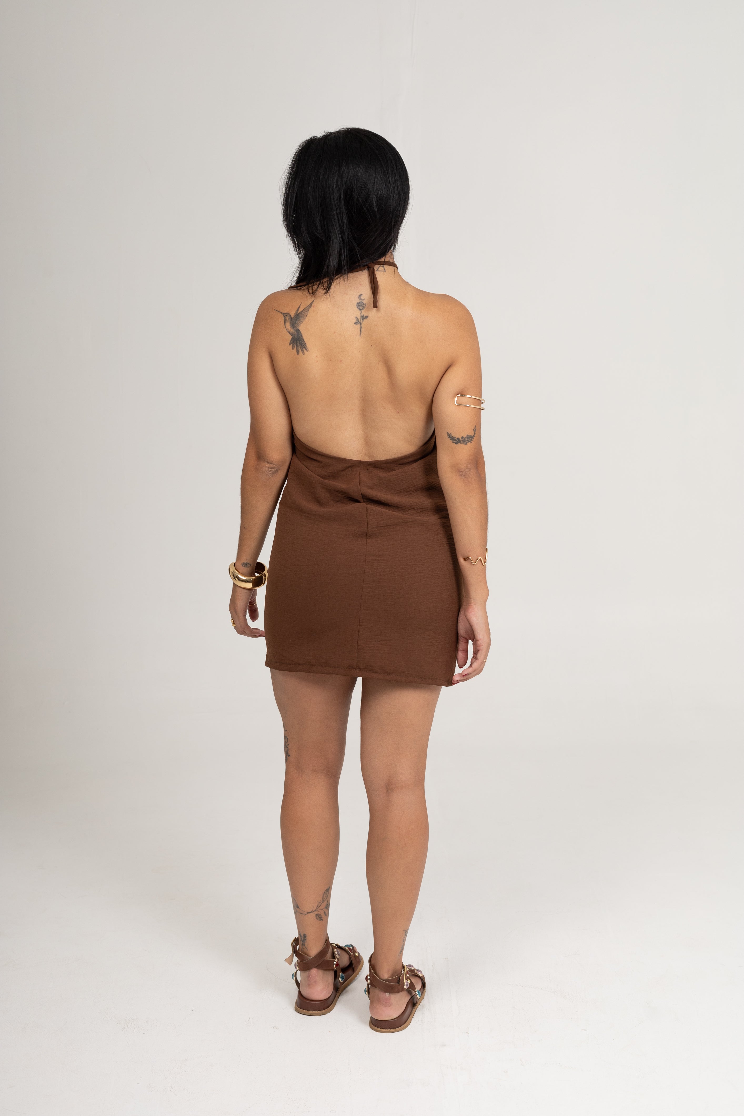 Vestido Sienna Marrom