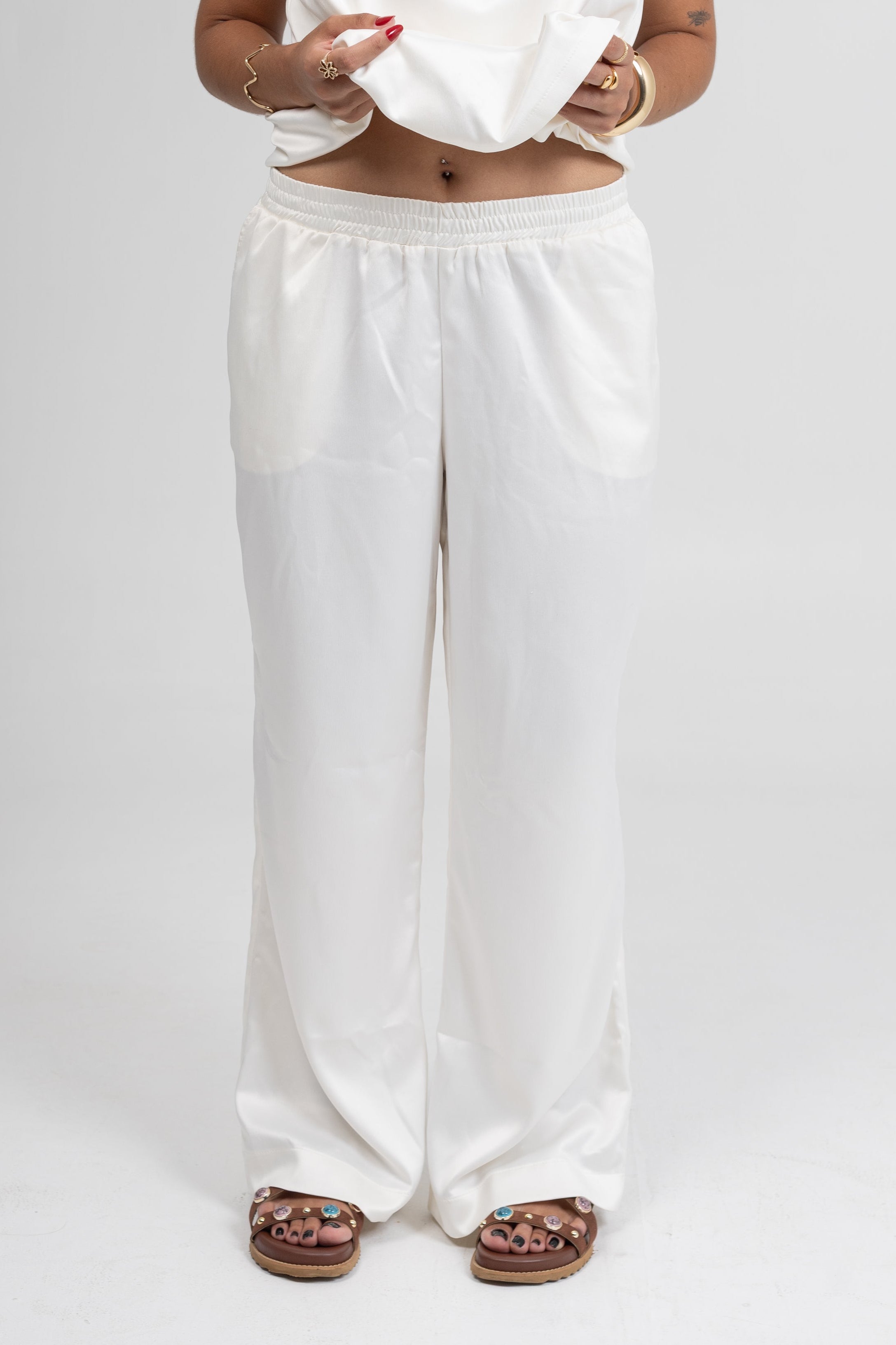 Calça Clair Off White