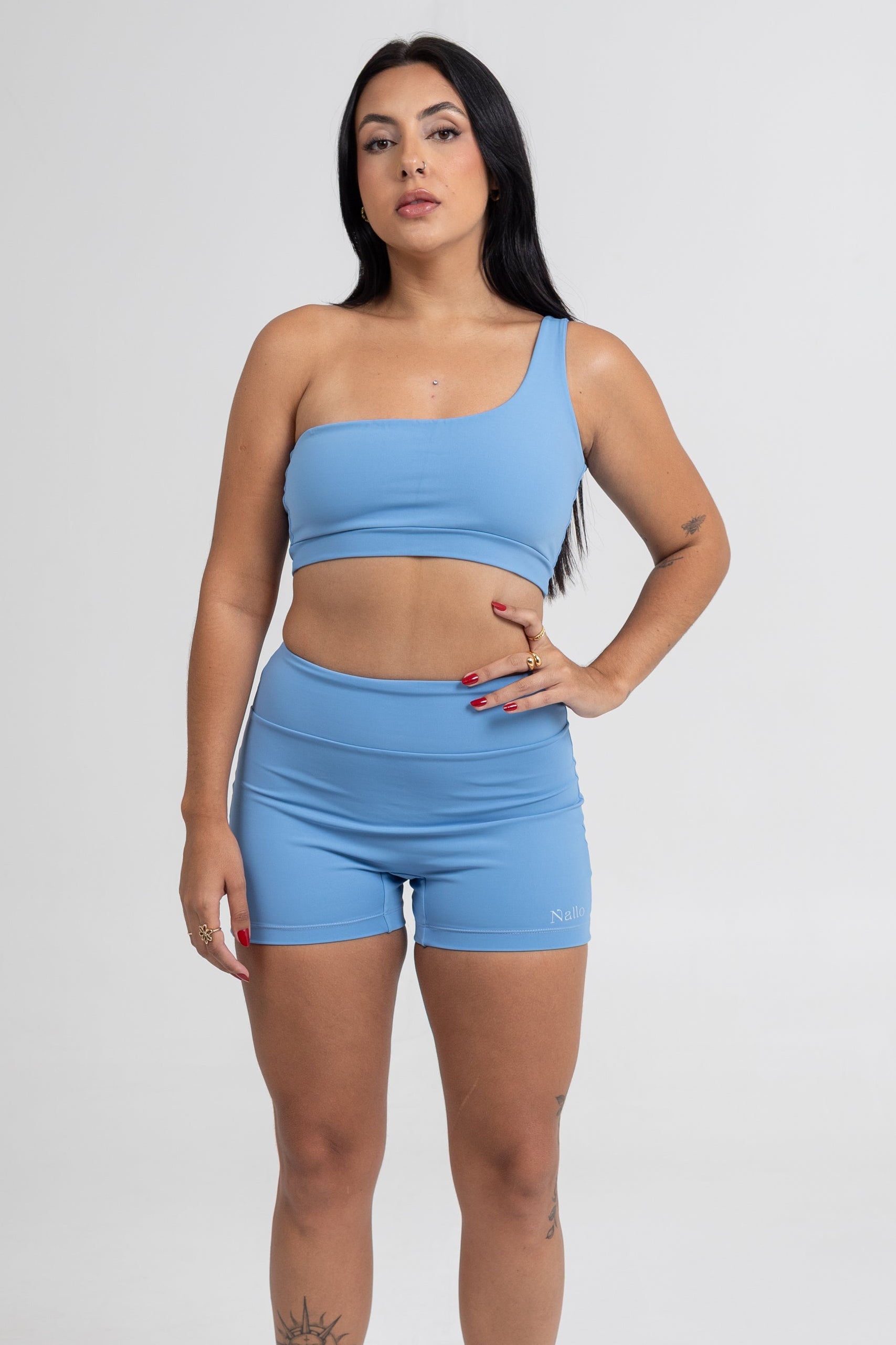 Short Fitness Baby Blue