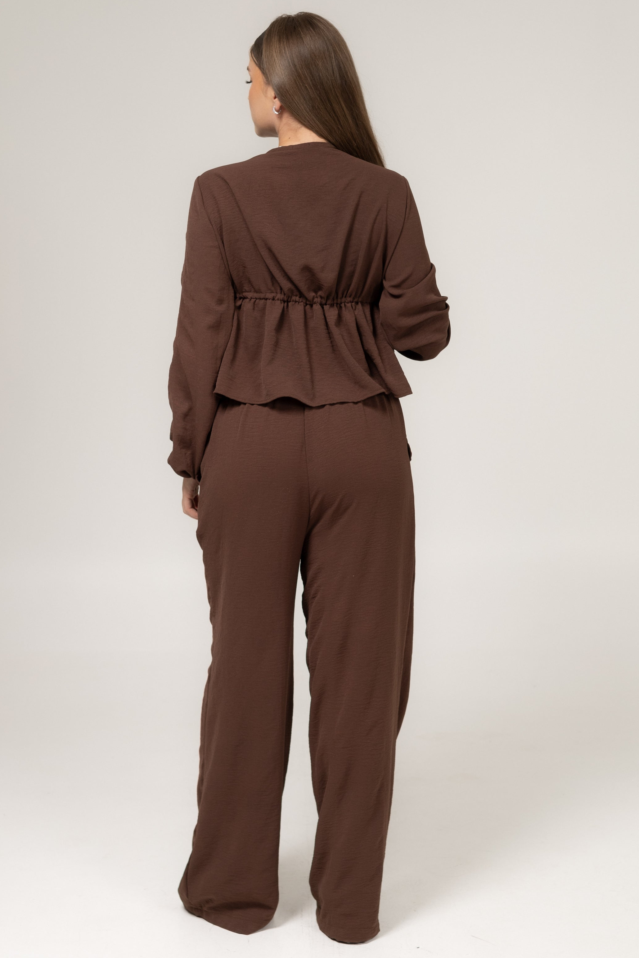 Combo Conjunto Marrom – Calça & Blusa