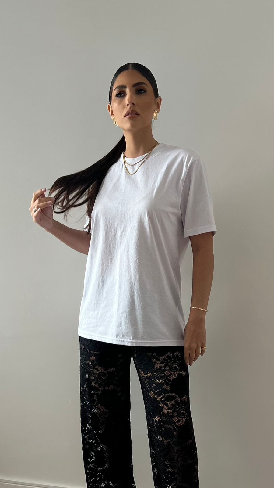 Camiseta Oversized Branca