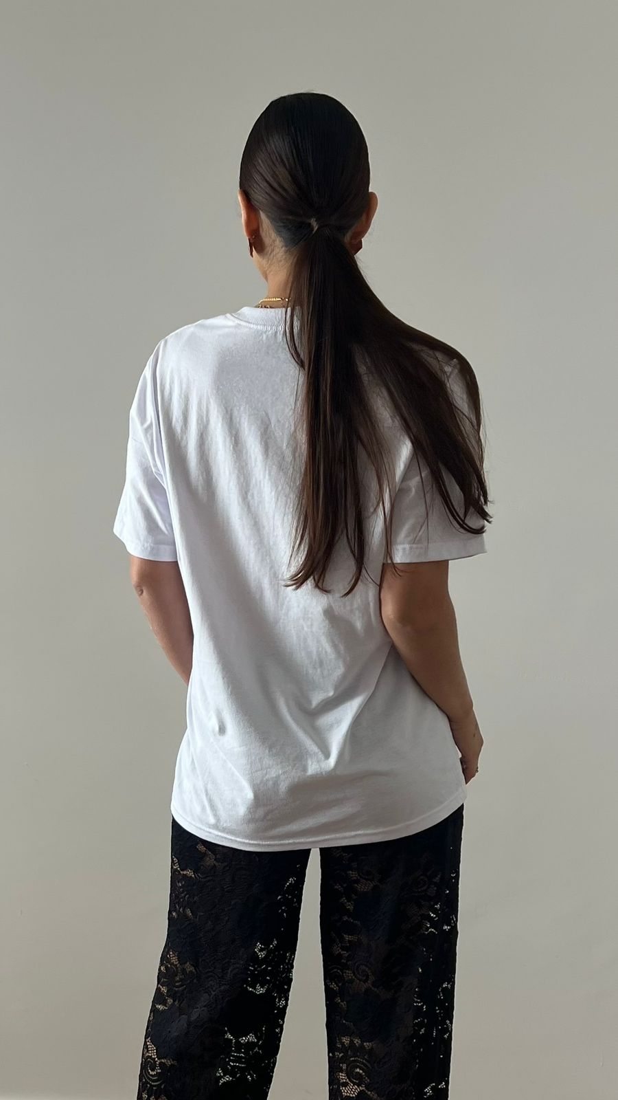 Camiseta Oversized Branca