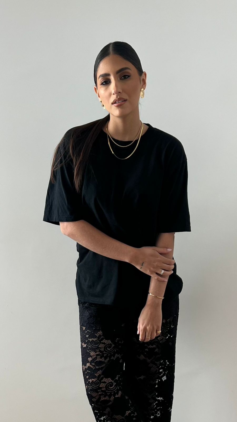 Camiseta Oversized Preta