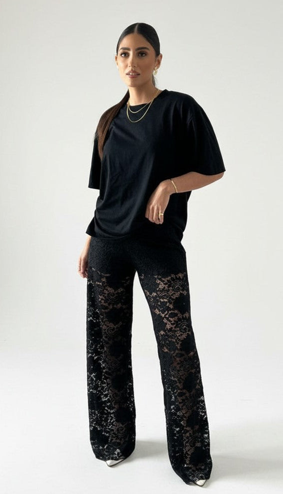 Camiseta Oversized Preta