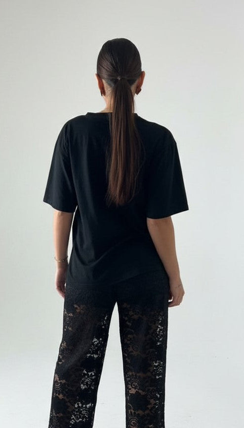 Camiseta Oversized Preta